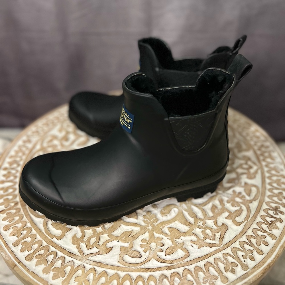 Pendleton Ladies Chelsea Rain Boot w Plush Interior | Sz 9 - Picture 6 of 12